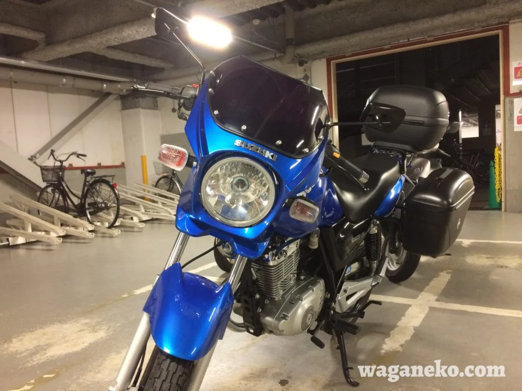 ウインカー消灯時